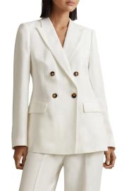 reiss Lori Double Breasted Blazer at Nordstrom